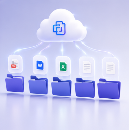 Organize to cloud